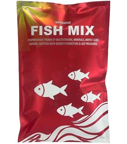 SKYRIDGE Fish Mix Nutritional Premix for Fish - 1 Kg | Made of